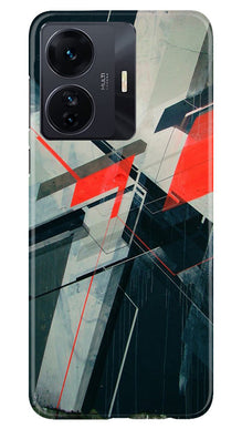 Modern Art Mobile Back Case for Vivo IQOO Z6 5G (Design - 199)