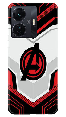Ironman Captain America Mobile Back Case for Vivo IQOO Z6 5G (Design - 223)
