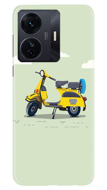 MotorCycle Mobile Back Case for Vivo T1 Pro 5G (Design - 228)
