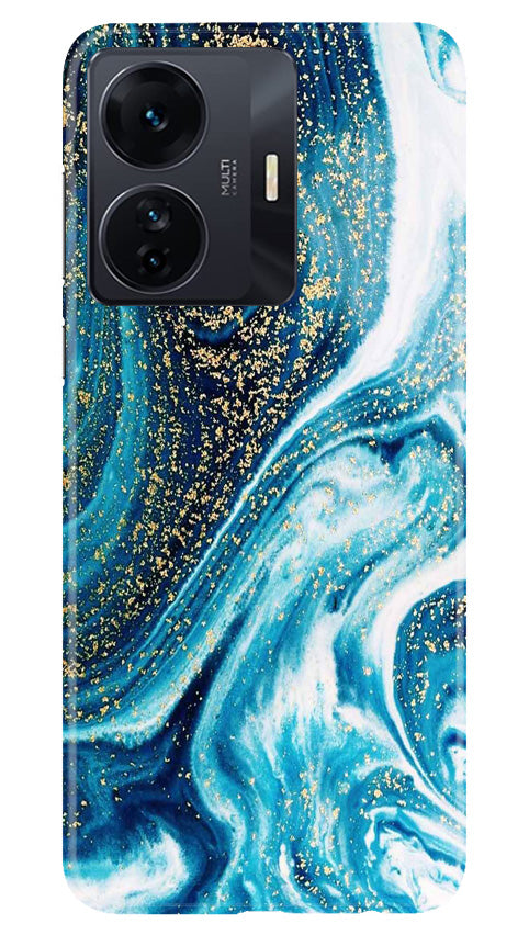 Marble Texture Mobile Back Case for Vivo IQOO Z6 5G (Design - 269)
