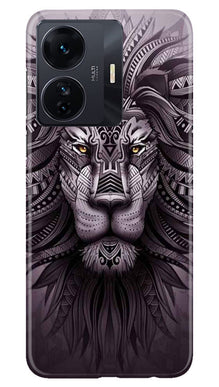 Lion Mobile Back Case for Vivo IQOO Z6 5G (Design - 276)