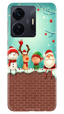 Santa Claus Mobile Back Case for Vivo IQOO Z6 5G (Design - 296)
