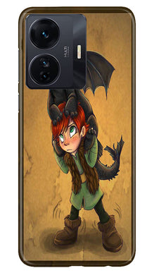 Dragon Mobile Back Case for Vivo T1 Pro 5G (Design - 298)