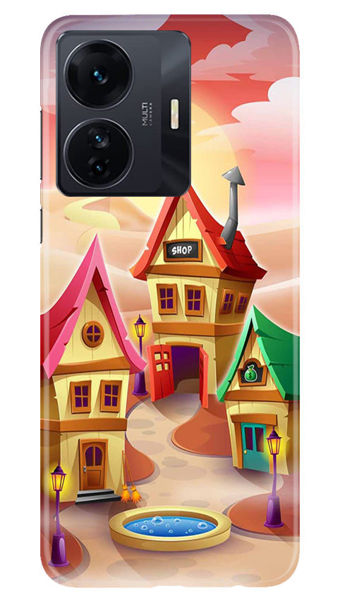 Sweet Home Mobile Back Case for Vivo IQOO Z6 5G (Design - 300)