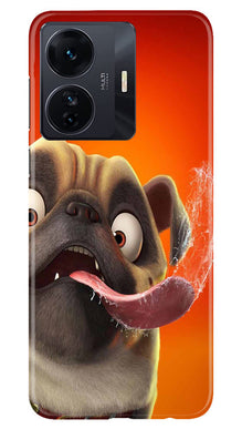 Dog Mobile Back Case for Vivo IQOO Z6 5G (Design - 303)