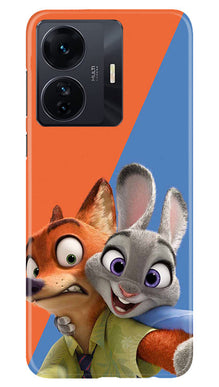 Cartoon Mobile Back Case for Vivo IQOO Z6 5G (Design - 306)