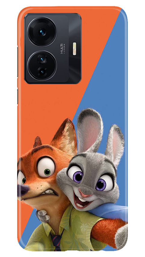 Cartoon Mobile Back Case for Vivo T1 Pro 5G (Design - 306)