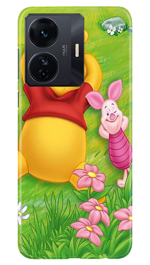Winnie The Pooh Mobile Back Case for Vivo T1 Pro 5G (Design - 308)