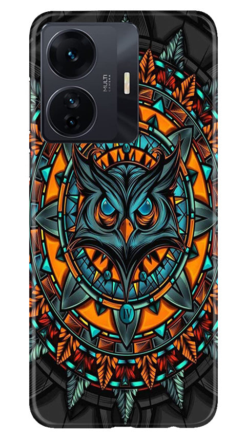 Owl Mobile Back Case for Vivo IQOO Z6 5G (Design - 319)