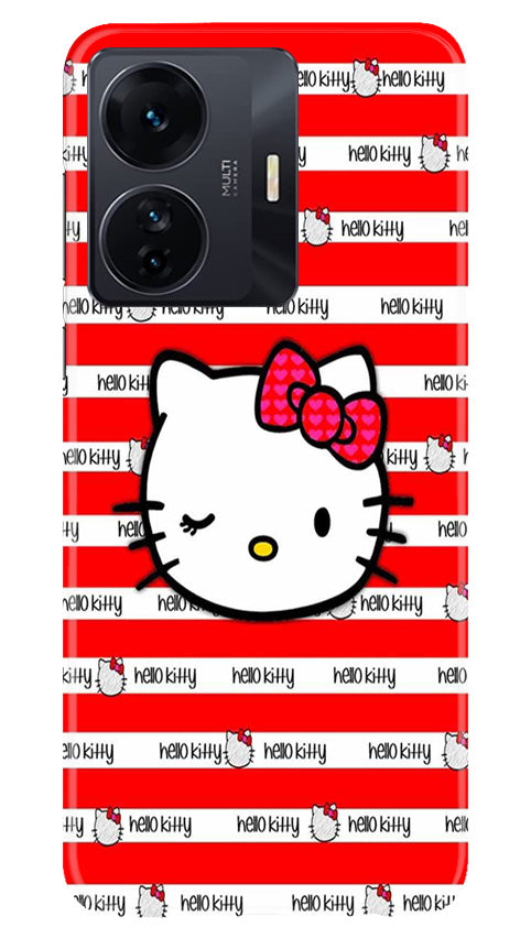 Hello Kitty Mobile Back Case for Vivo T1 Pro 5G (Design - 323)