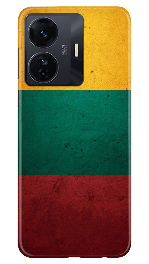 Color Pattern Mobile Back Case for Vivo IQOO Z6 5G (Design - 333)