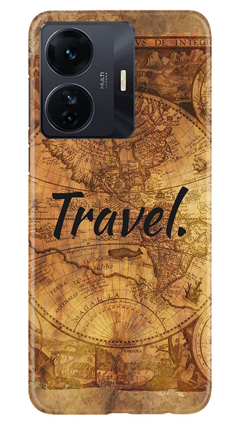 Travel Mobile Back Case for Vivo T1 Pro 5G (Design - 334)