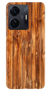 Wooden Texture Mobile Back Case for Vivo IQOO Z6 5G (Design - 335)
