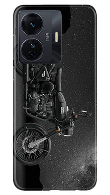 Royal Enfield Mobile Back Case for Vivo T1 Pro 5G (Design - 340)