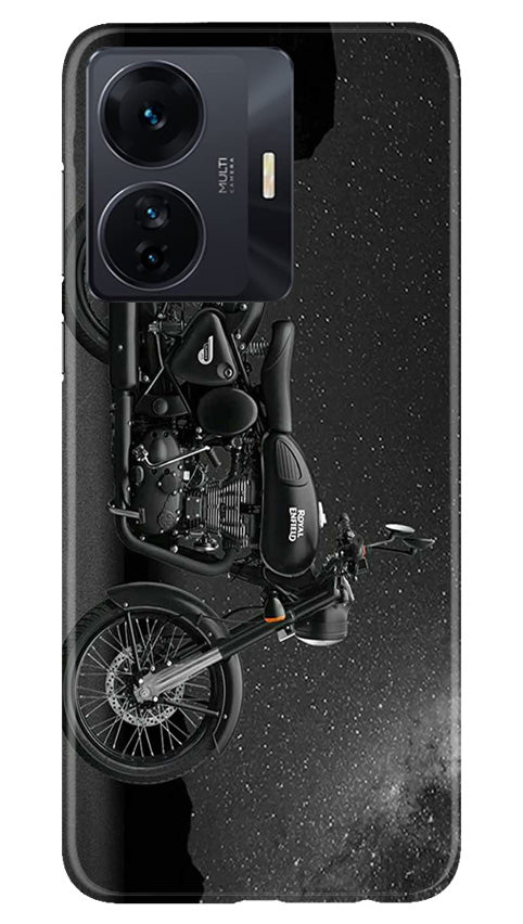 Royal Enfield Mobile Back Case for Vivo IQOO Z6 5G (Design - 340)