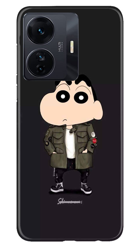 Shin Chan Mobile Back Case for Vivo T1 Pro 5G (Design - 349)