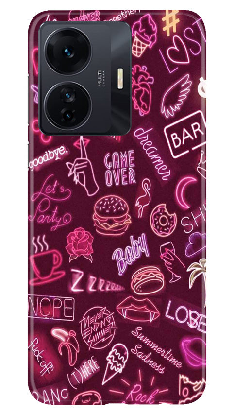 Party Theme Mobile Back Case for Vivo IQOO Z6 5G (Design - 350)