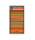 Zigzag line pattern Case for Sony T3