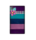 Purple Blue Case for Sony T2 Ultra