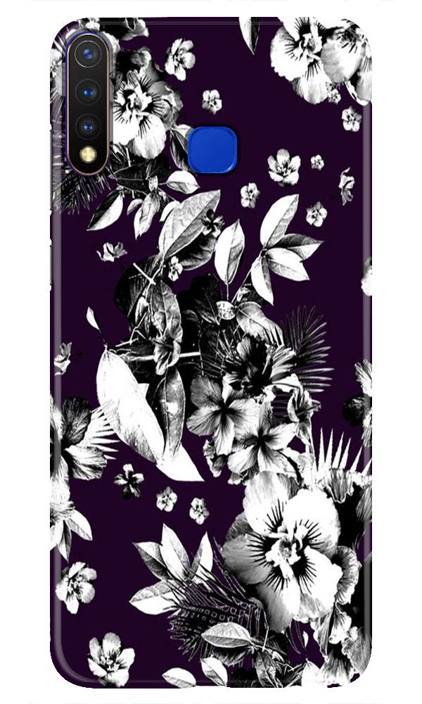 white flowers Case for Vivo Y19