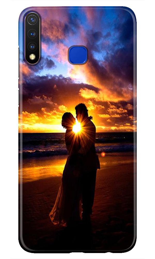 Couple Sea shore Case for Vivo U20