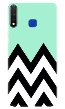 Pattern Mobile Back Case for Vivo Y19 (Design - 58)