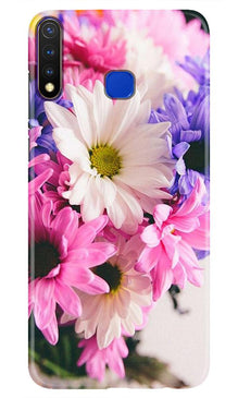 Coloful Daisy Mobile Back Case for Vivo Y19 (Design - 73)
