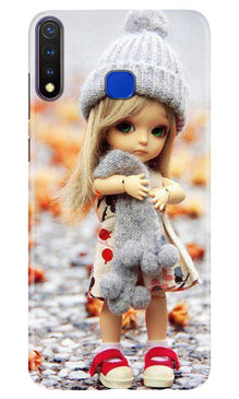 Cute Doll Mobile Back Case for Vivo U20 (Design - 93)