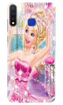 Princesses Mobile Back Case for Vivo U20 (Design - 95)