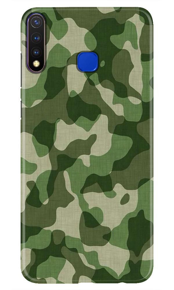 Army Camouflage Case for Vivo U20  (Design - 106)