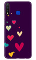 Purple Background Case for Vivo Y19  (Design - 107)