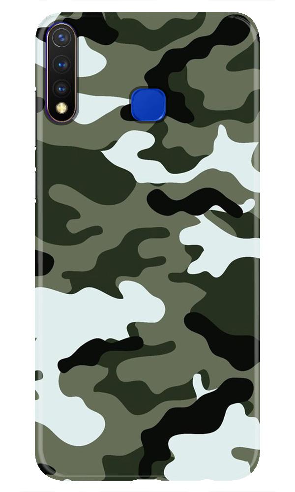 Army Camouflage Case for Vivo U20(Design - 108)