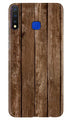 Wooden Look Case for Vivo Y19  (Design - 112)