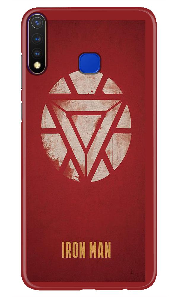 Iron Man Superhero Case for Vivo Y19  (Design - 115)