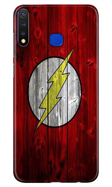 Flash Superhero Mobile Back Case for Vivo Y19  (Design - 116)