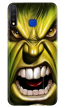 Hulk Superhero Mobile Back Case for Vivo U20  (Design - 121)