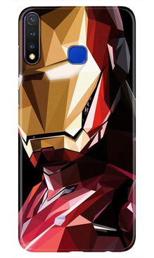 Iron Man Superhero Mobile Back Case for Vivo U20  (Design - 122)