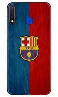 FCB Football Case for Vivo Y19  (Design - 123)