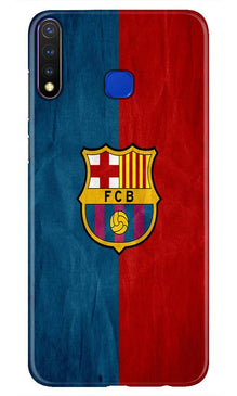 FCB Football Mobile Back Case for Vivo Y19  (Design - 123)