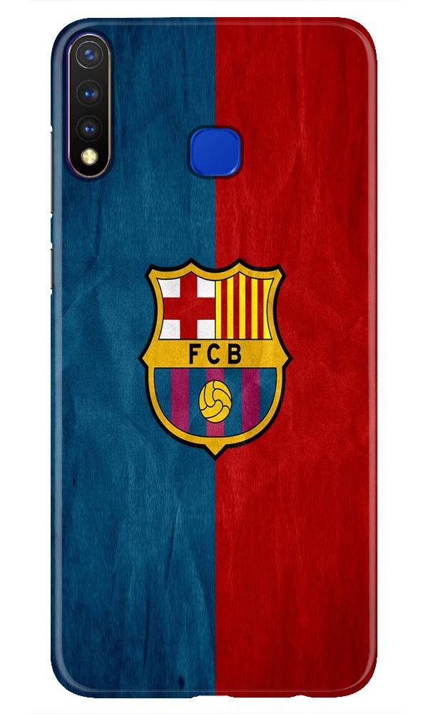 FCB Football Case for Vivo Y19  (Design - 123)