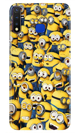 Minions Case for Vivo U20(Design - 126)