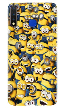 Minions Mobile Back Case for Vivo Y19  (Design - 126)