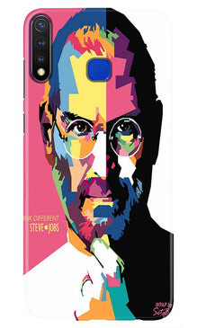 Steve Jobs Mobile Back Case for Vivo U20  (Design - 132)