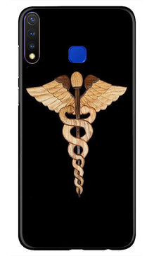 Doctor Logo Mobile Back Case for Vivo U20  (Design - 134)