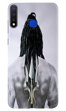 Lord Shiva Mobile Back Case for Vivo Y19  (Design - 135)
