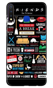 Friends Mobile Back Case for Vivo U20  (Design - 145)