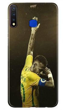 Neymar Jr Mobile Back Case for Vivo U20  (Design - 168)