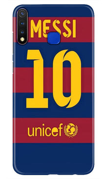 Messi Mobile Back Case for Vivo U20  (Design - 172)