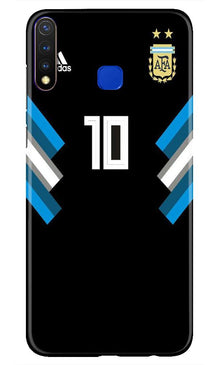 Argentina Mobile Back Case for Vivo U20  (Design - 173)