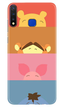 Cartoon Mobile Back Case for Vivo Y19 (Design - 183)